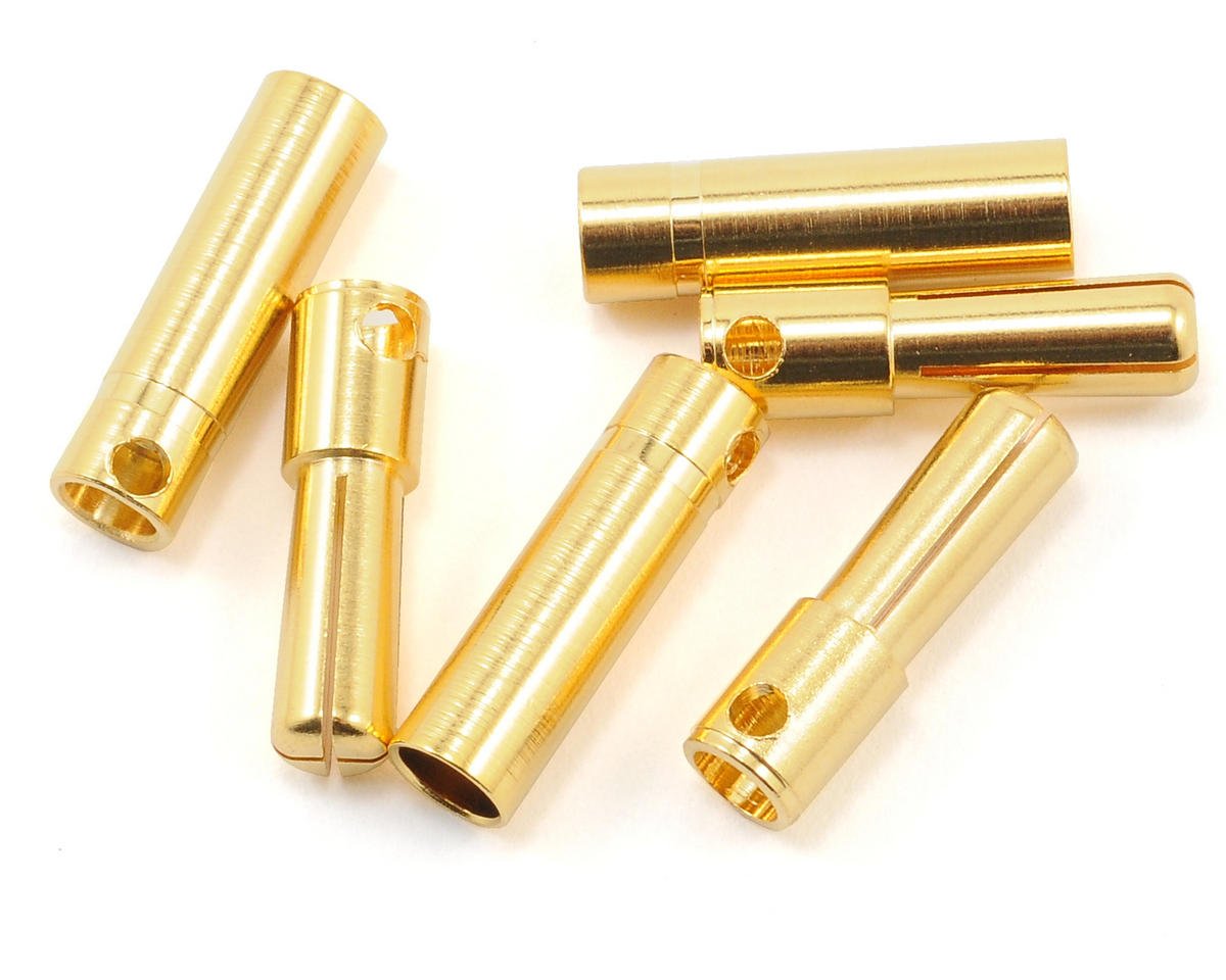 Castle Creations 4mm High Current Bullet Connector Set (CSE095-0007-00)
