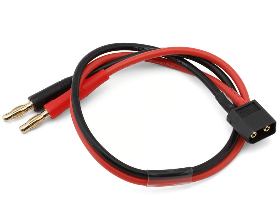 ECOPOWER - Heavy Duty XT60 Charge Lead (14AWG) (Male XT60 to 4mm Banana Plug) (ECP-1619)