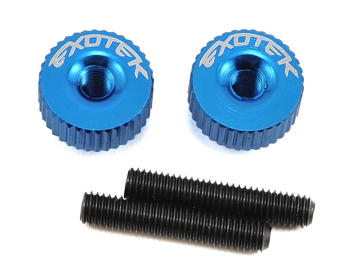 Exotek M3 Twist Nut (Medium Blue) (EXO1191MBL)