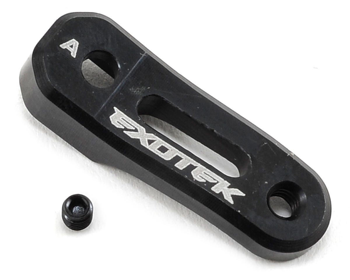 Exotek TLR 22-4 Steering Horn "A" (Black) (EXO1430BLK)