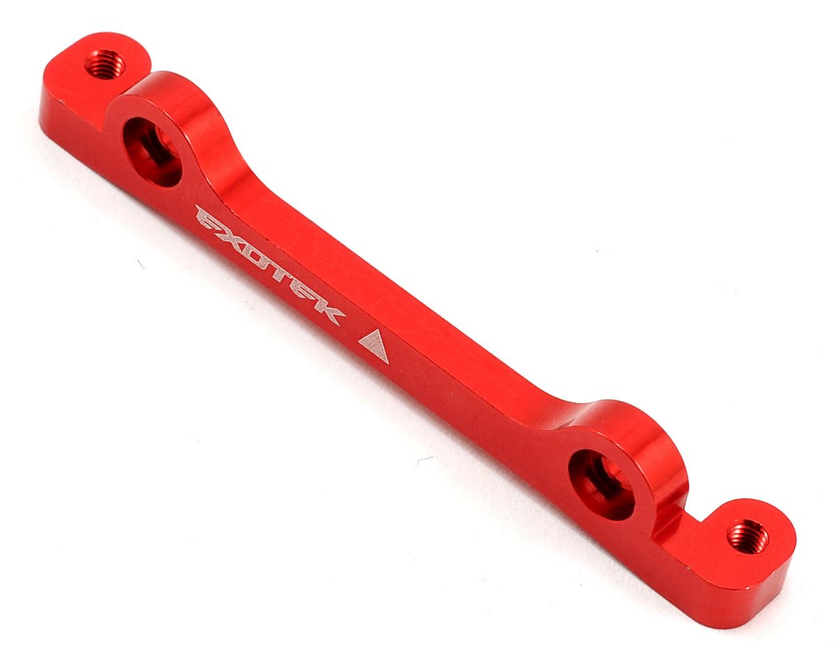 Exotek Mini 8IGHT-T Aluminum Steering Rack (Red) (EXO1468)