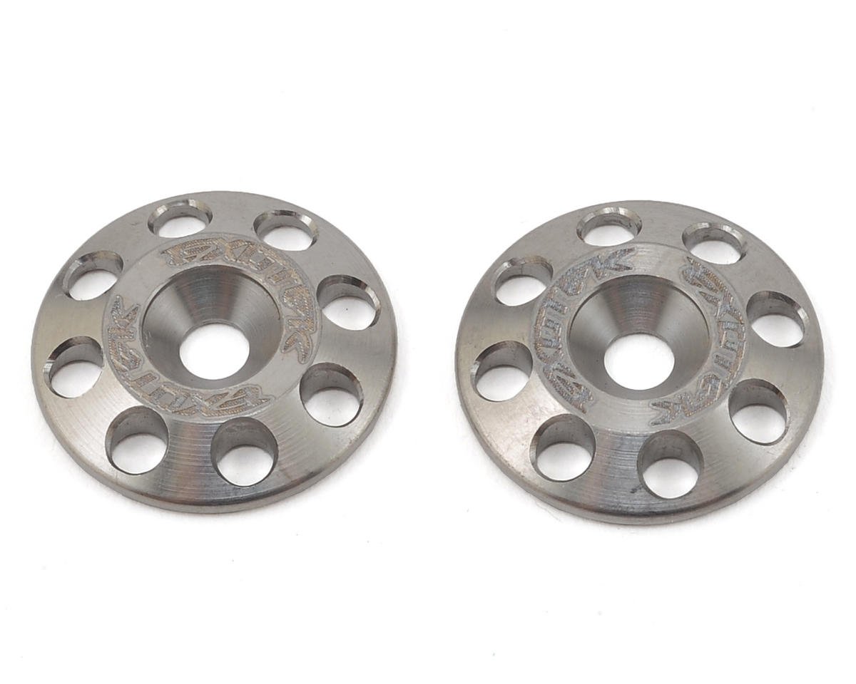 Exotek 1/10 16mm Flite Titanium Wing Button (2) (EXO1667)