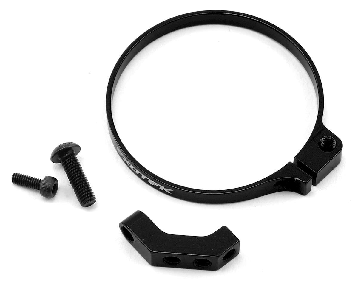 Exotek Angled Clamp On Fan Mount (Black) (EXO1718BLK)
