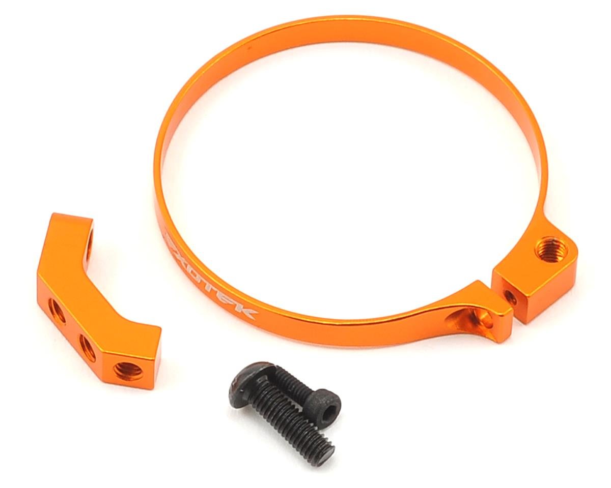 Exotek Angled Clamp On Fan Mount (Orange) (EXO1718ORG)