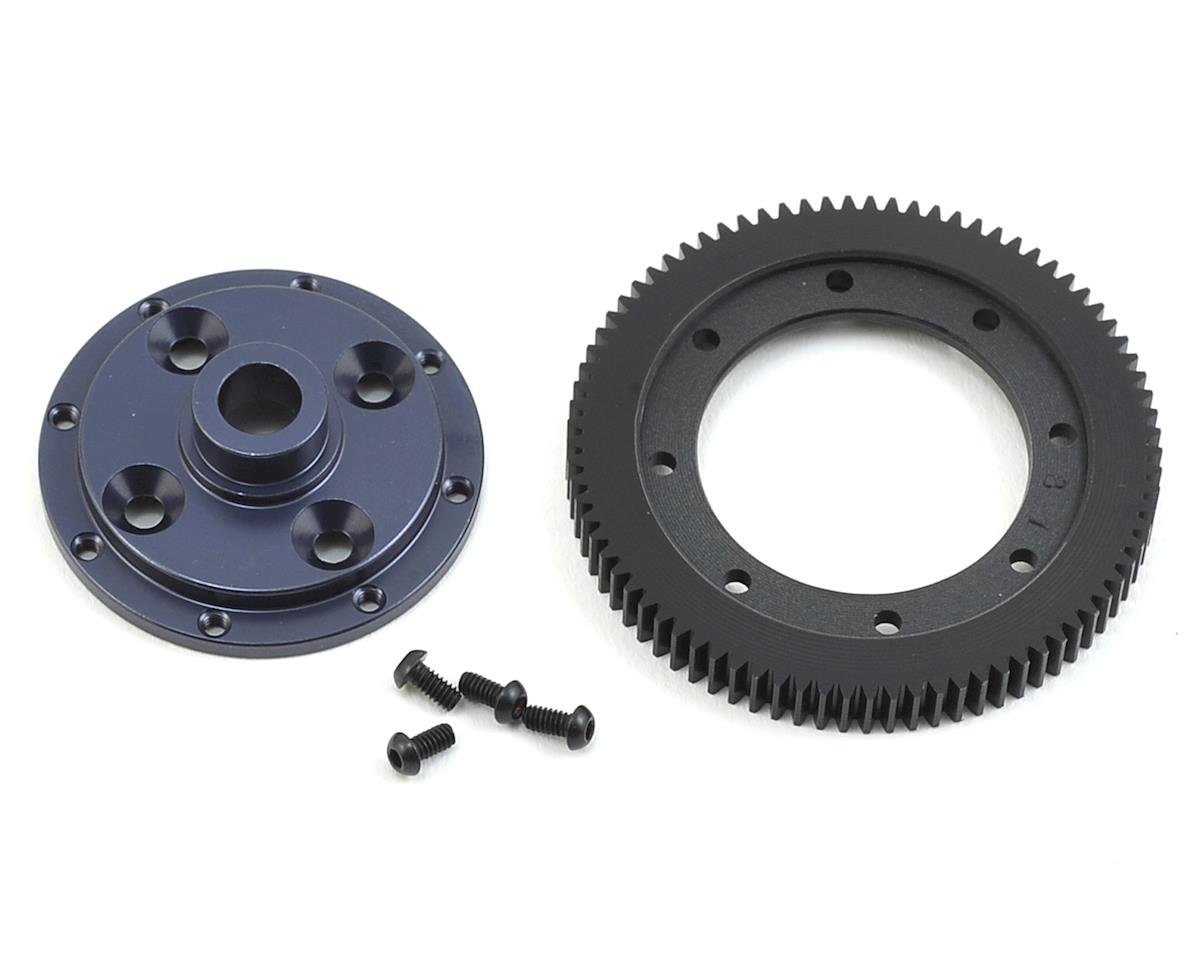 Exotek EB410 48P Machined Spur Gear & Mounting Plate (81T) (EXO1798)
