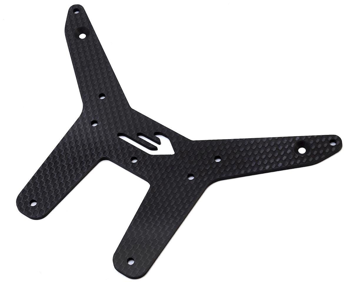 Exotek Losi LST 3XL 2.5mm Carbon Fiber Front Top Plate (EXO1856)