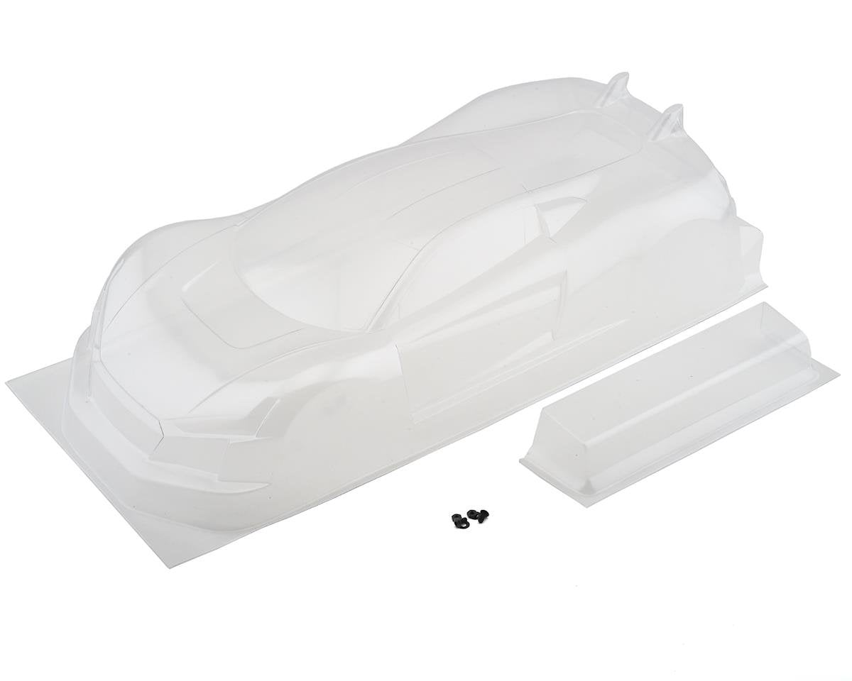 Exotek RáTek USGT Touring Car Sedan Body w/Wing (Clear) (190mm) (EXO1863)