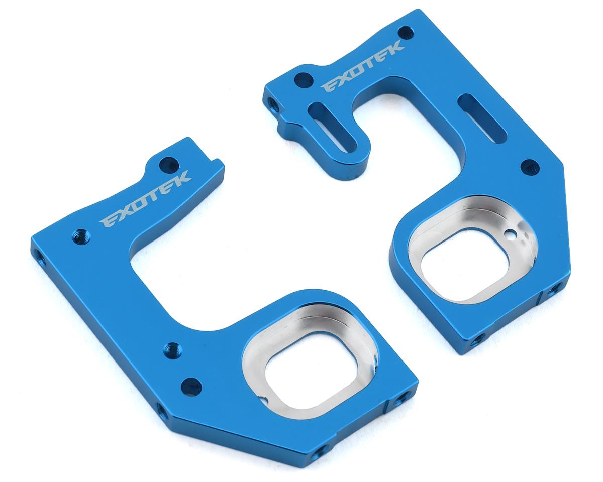 Exotek TRF103 HD Motor Plate Set (Blue) (EXO1902)