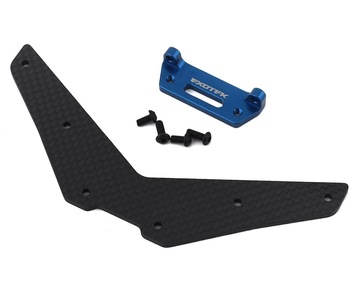Exotek +28mm Carbon Rear Body Mount for Traxxas Slash (EXO1981)