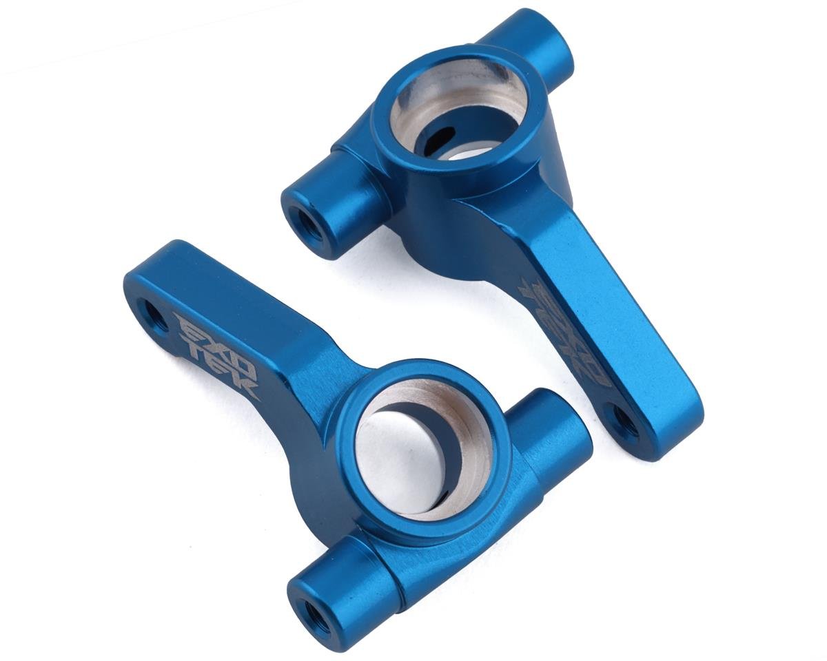 Exotek DR10 Aluminum HD Steering Hubs (Blue) (EXO2019)