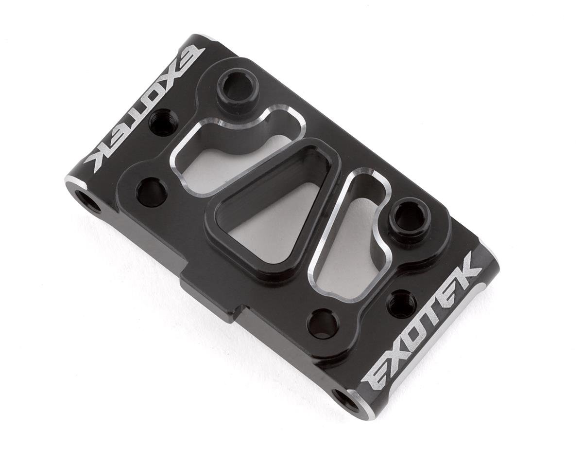 Exotek TLR 22S Drag HD Aluminum Front Pivot (Silver/Black) (EXO2025)