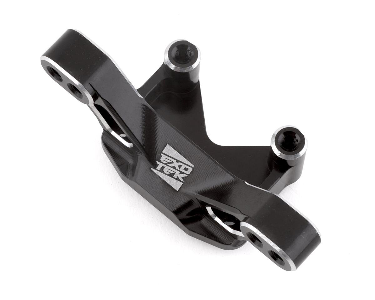 Exotek TLR 22S Drag HD Aluminum Front Camber Block (Silver/Black) (EXO2026)