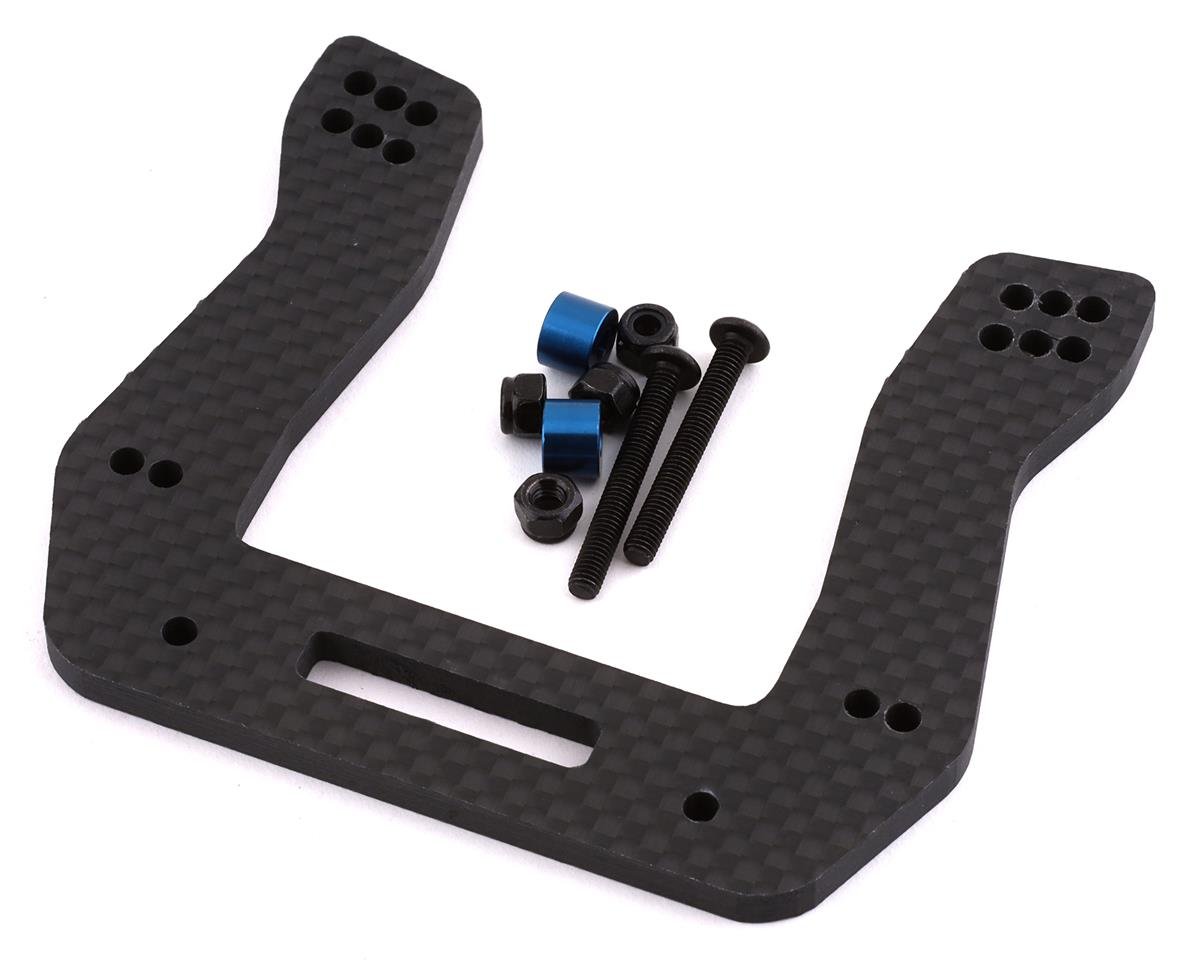 Exotek Drag 4mm Front Carbon Fiber Tower for Traxxas Slash (EXO2049)