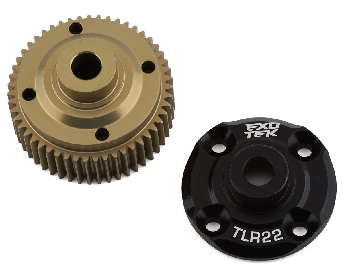 Exotek TLR 22 5.0 Aluminum Differential Gear Case (EXO2089)