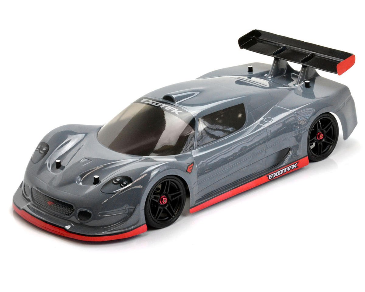 Exotek GT-F USGT Touring Body w/Wing (Clear) (190mm) (EXO2129)
