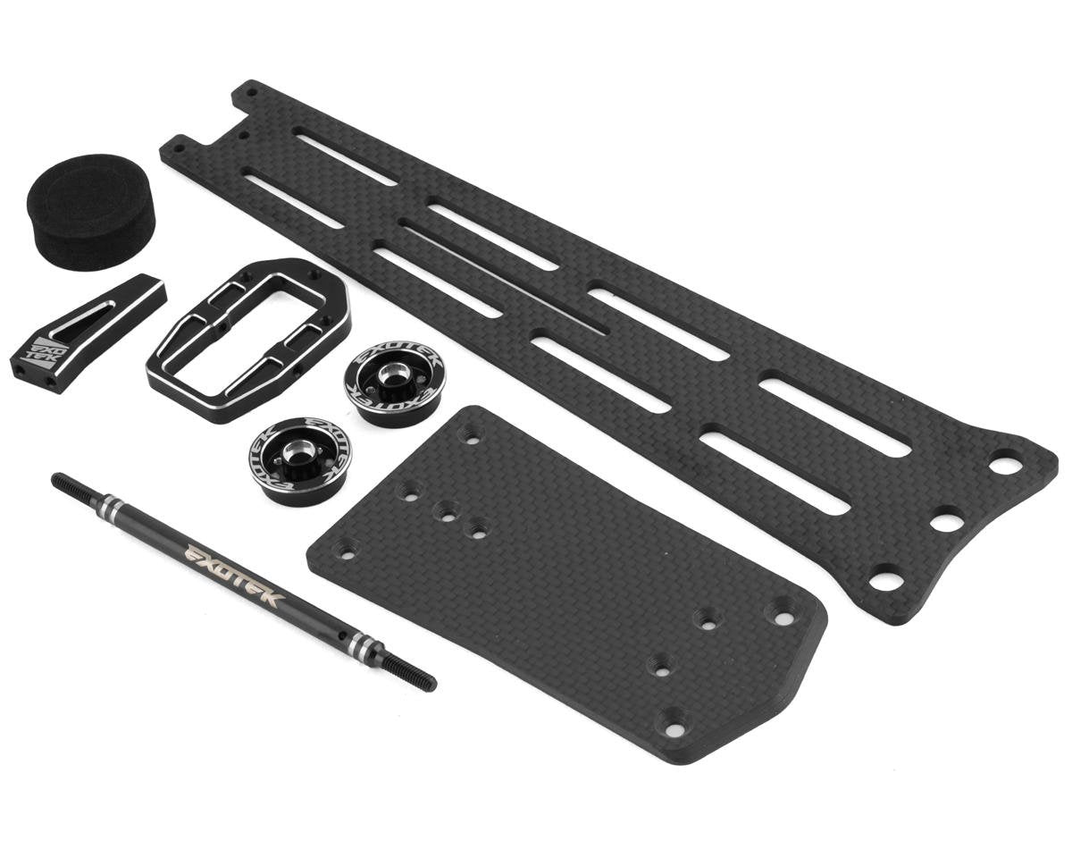 Exotek Pro Single Wheel 3mm Carbon Wheelie Bar Set for Traxxas Slash/Drag Slash (EXO2135)