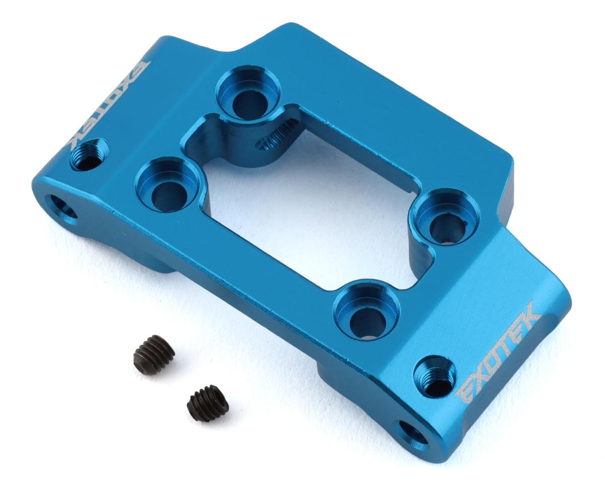 Exotek Team Associated Pro2 SC10 Aluminum Front HD Bulkhead (EXO2148)