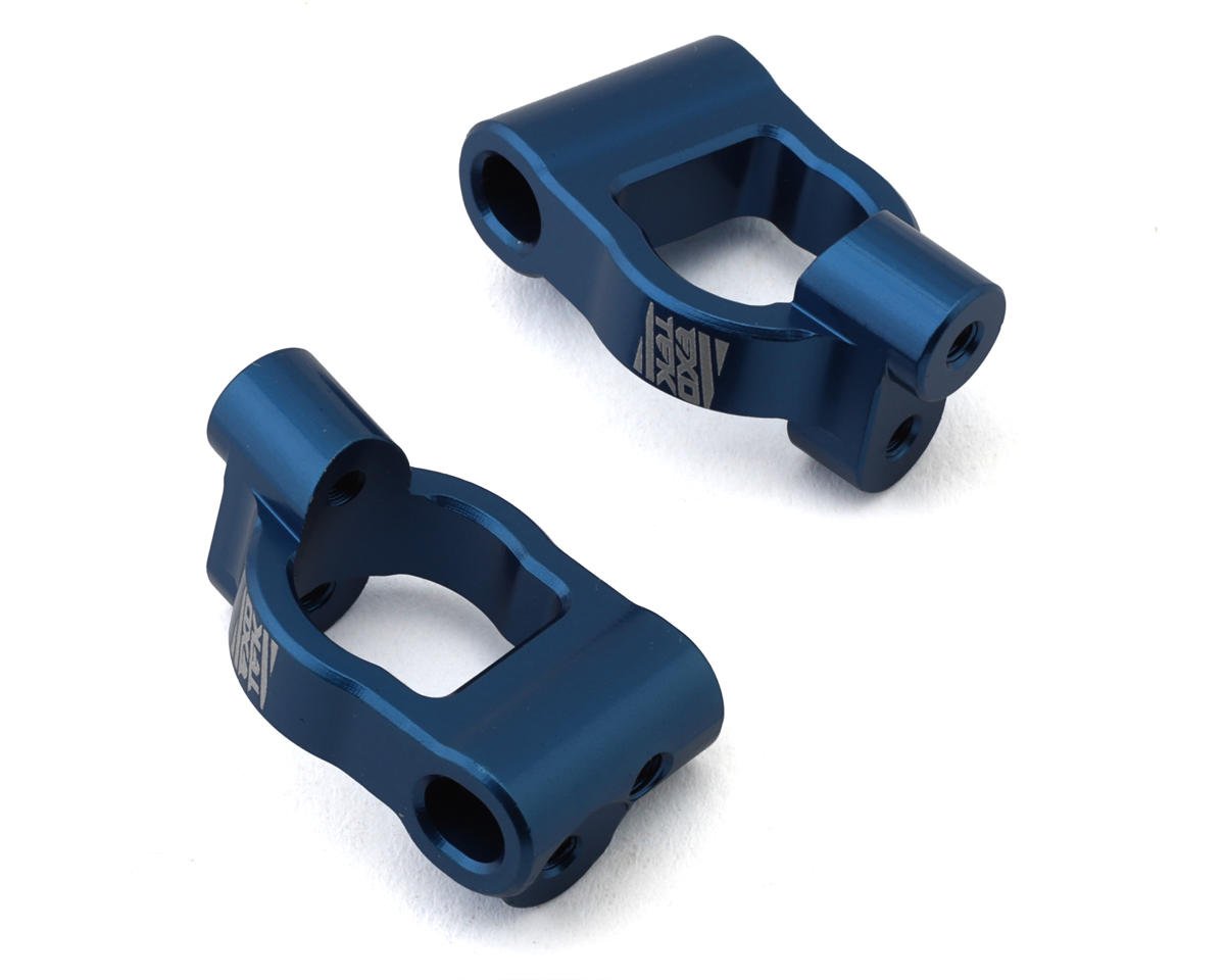 Exotek Reflex 14 HD Aluminum Front C-Hub Set (Blue) (EXO2184)