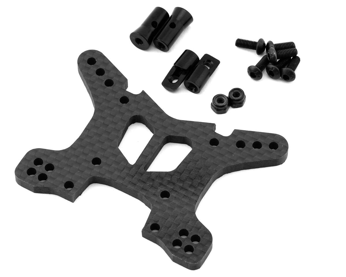 Exotek Rear Carbon Fiber Shock Tower for Traxxas Slash 4X4 (EXO2214)