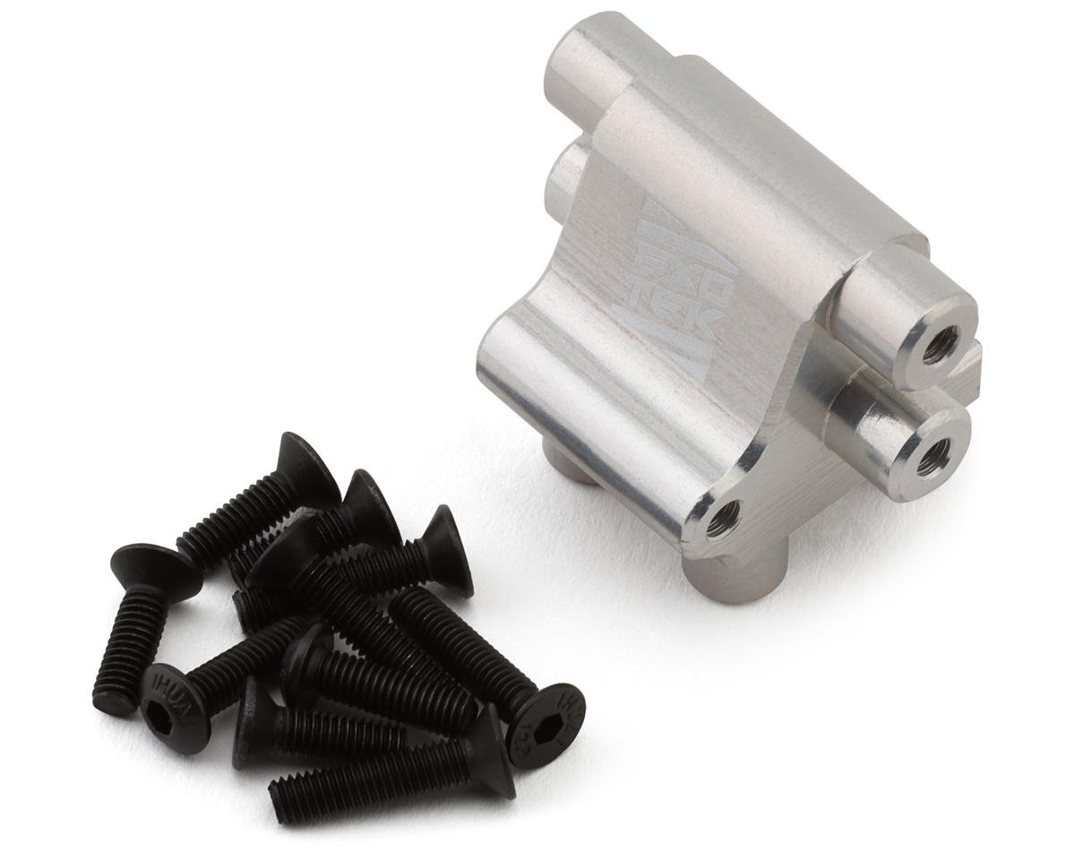 Exotek Tamiya BBX BB-01 HD Aluminum Front Upper Bulkhead (Silver) (EXO2233)