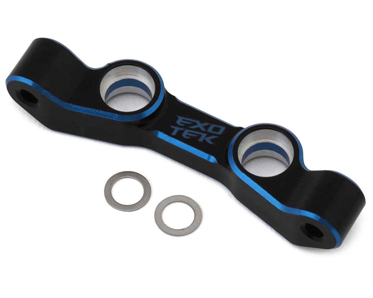 Exotek Associated B7 HD Aluminum Steering Rack (Black/Blue) (EXO2240)