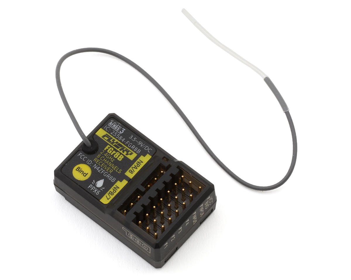 Flysky FGr8B 2.4 GHz 8-Channel AFHDS3 Receiver (FSY-FGR8B)