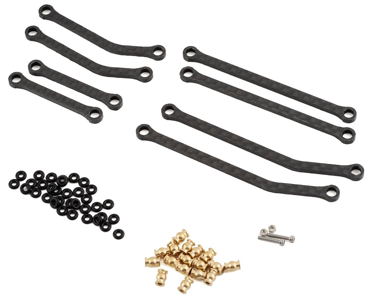Furitek SCX24 Deadbolt High Clearance Carbon Fiber Links (FTK-FUR-2103)