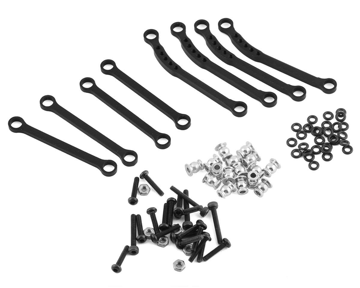 Furitek FCX 24 Aluminum High Clearance Link Set (Black) (FTK-FUR-2214)