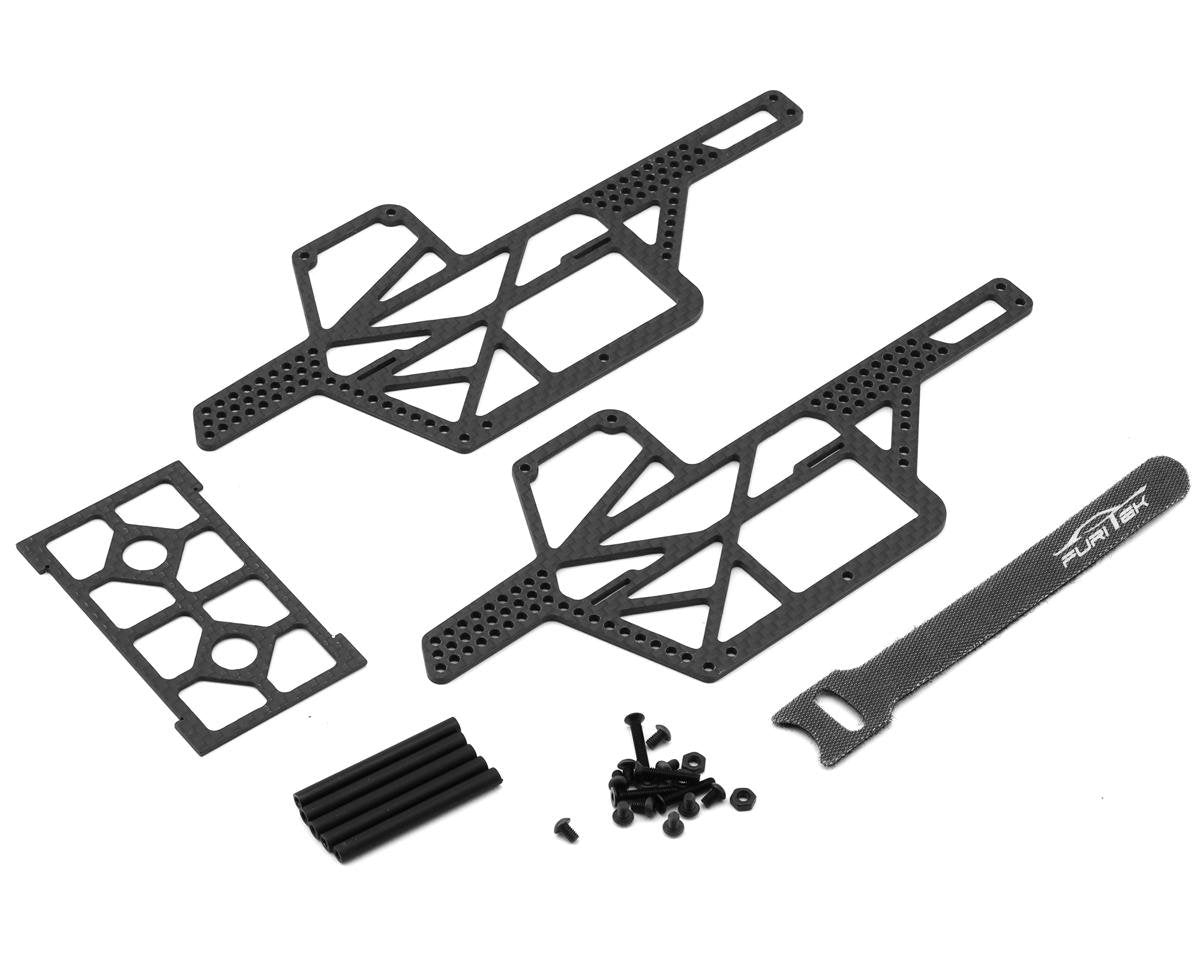 Furitek Rampart Monster Truck Frame Conversion Kit for Traxxas TRX-4M (Carbon) (FTK-FUR-2309)