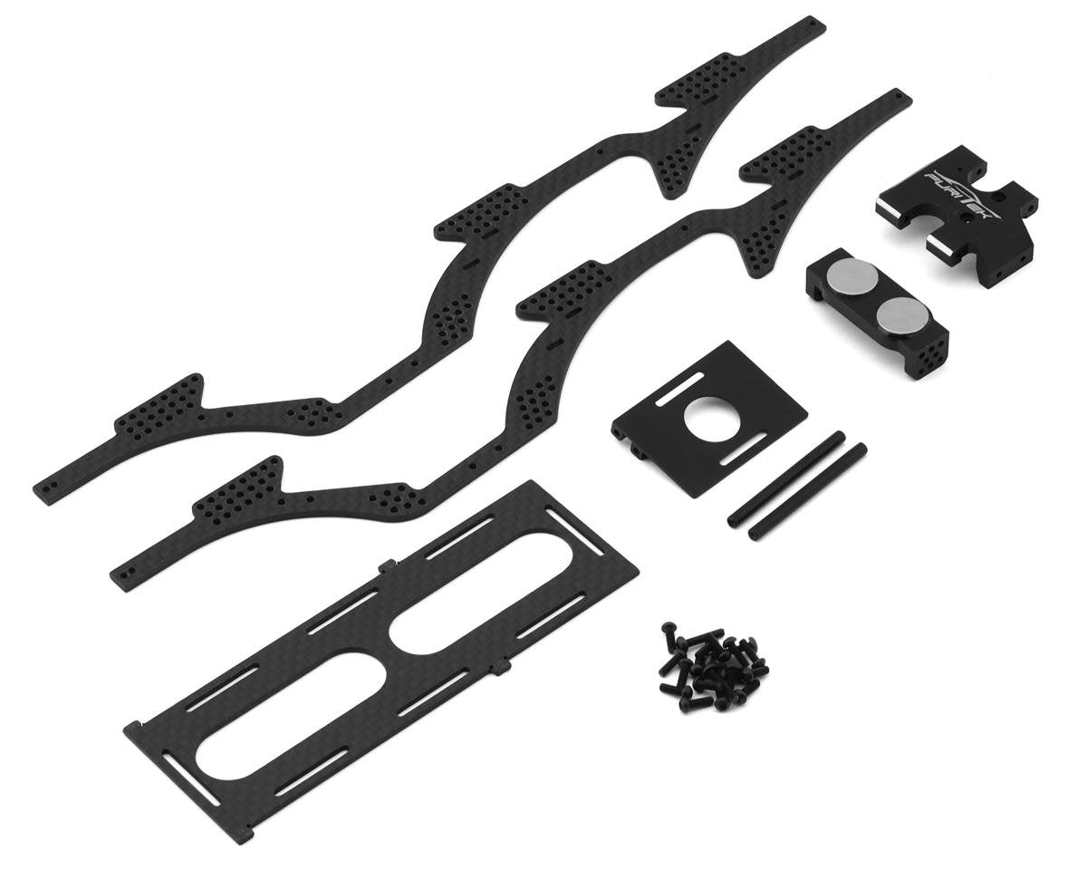 Furitek Cayman Pro 6x6 Carbon Fiber Frame w/Aluminum Skid Plate (FTK-FUR-2315)