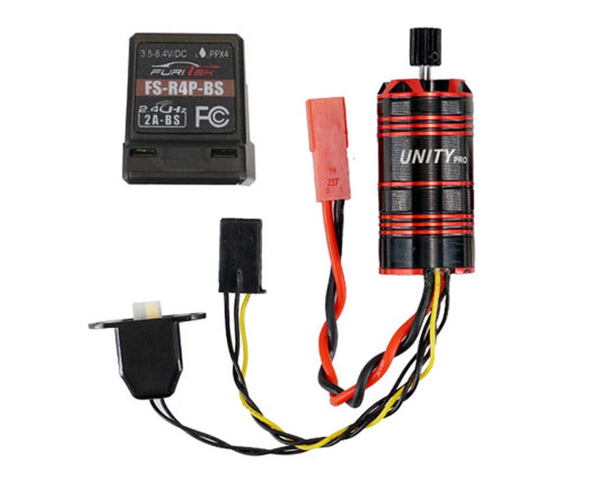 Furitek Ascent-18 UNITY PRO 2-in-1 Micro FOC Brushless System (3500kV) (FTK-FUR-2574)