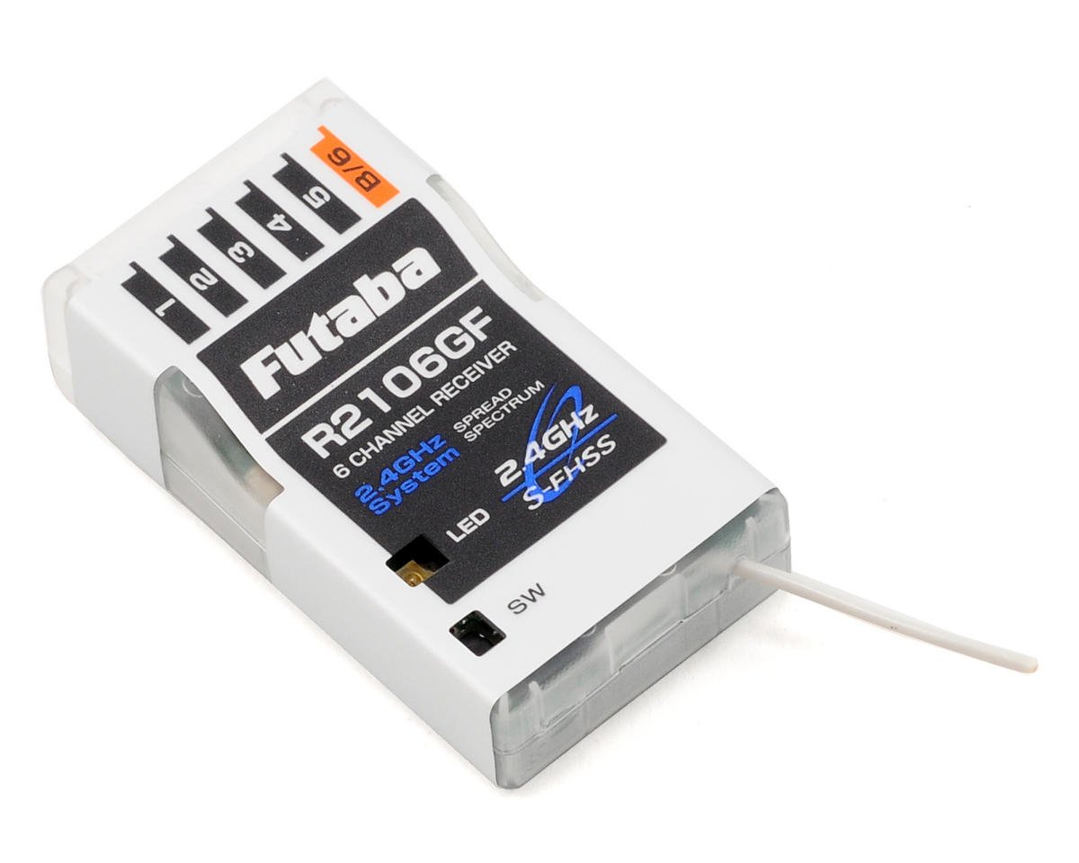 Futaba R2106GF 2.4GHz FHSS 6-Channel Micro Receiver (FUT01102201-3)