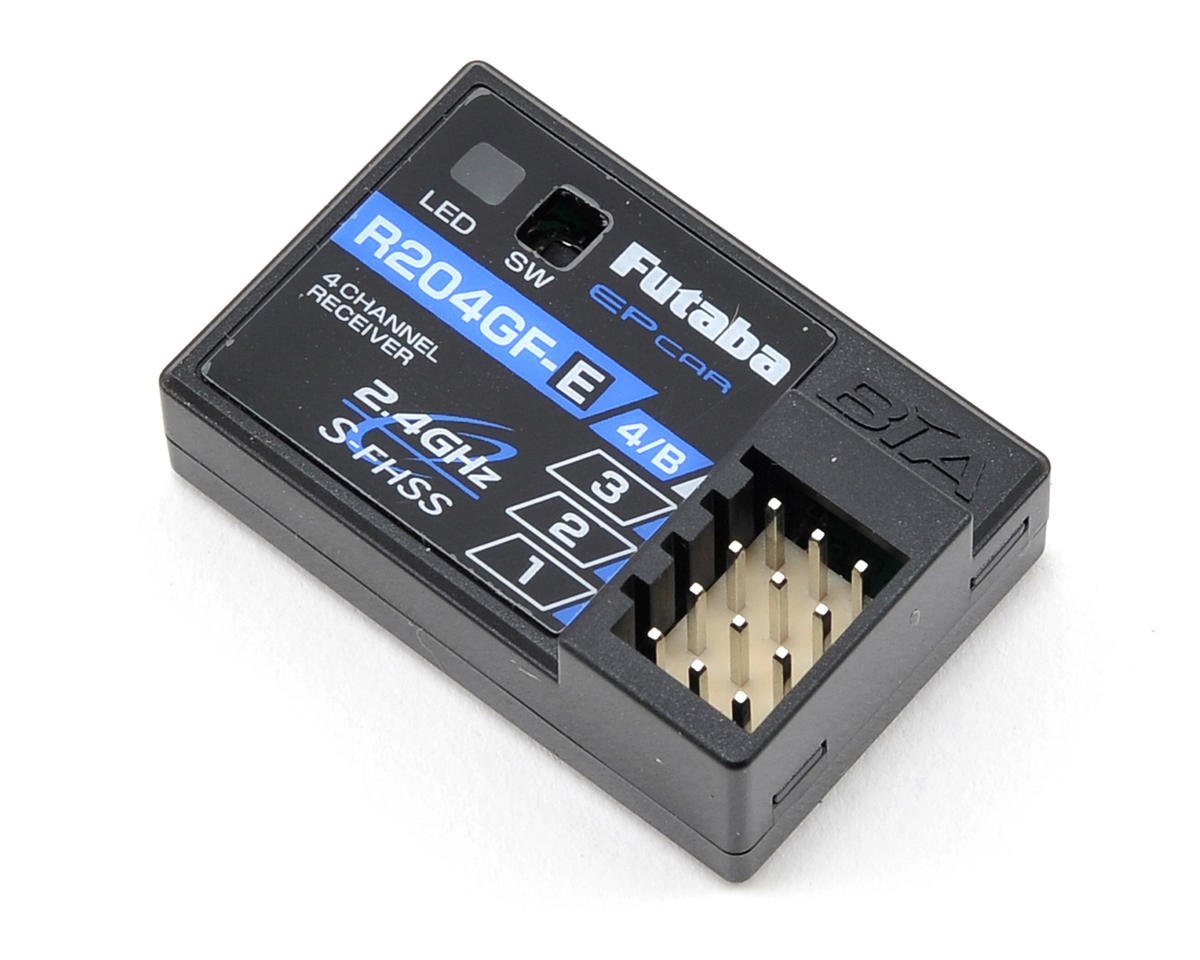 Futaba R204GF-E S-FHSS High Voltage 4-Channel 2.4GHz Micro Receiver (FUT01102202-3)