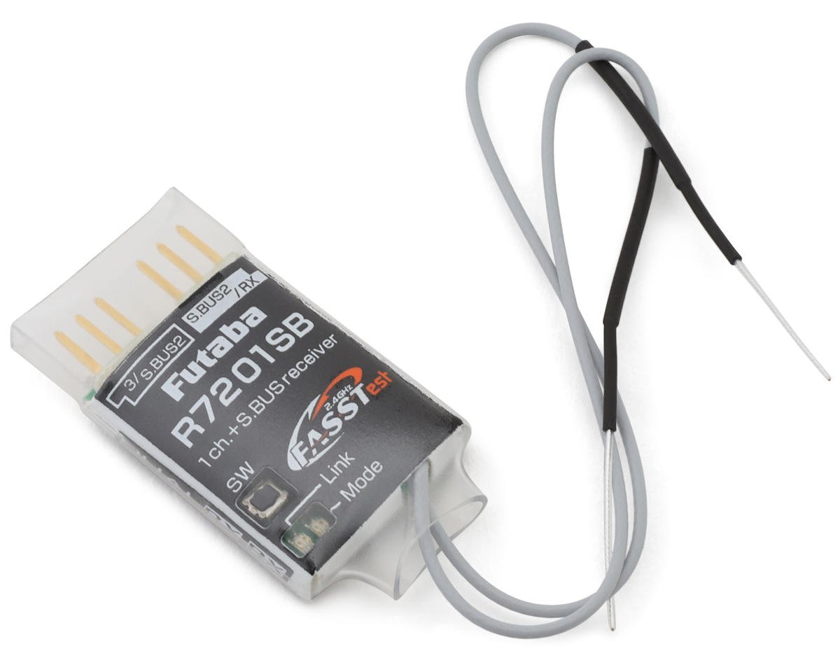 Futaba R7201SB 2.4GHz FASSTest S.Bus 1-Channel Telemetry Receiver (FUT01102407-3)