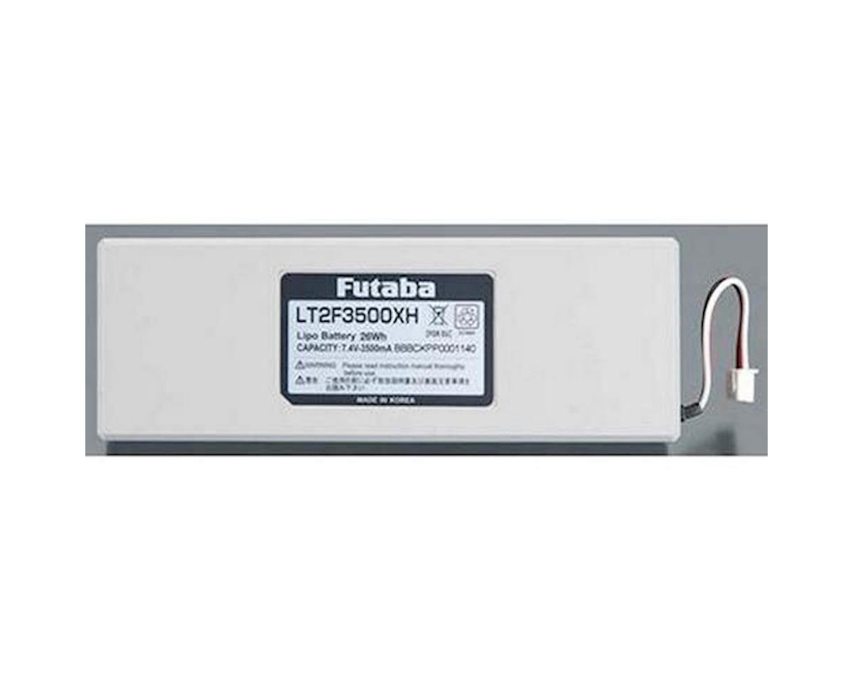 Futaba LiPo 2S 7.4V 3500mAh Transmitter Battery 18M (FUTLT2F3500XH)