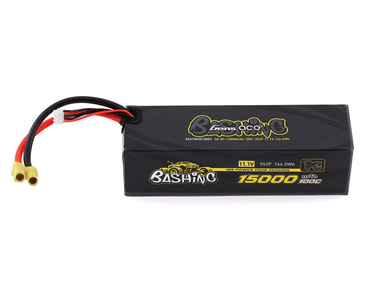 Gens Ace Bashing Pro 3s LiPo Battery Pack 100C (11.1V/15000mAh) (GEA15K3S100E5)