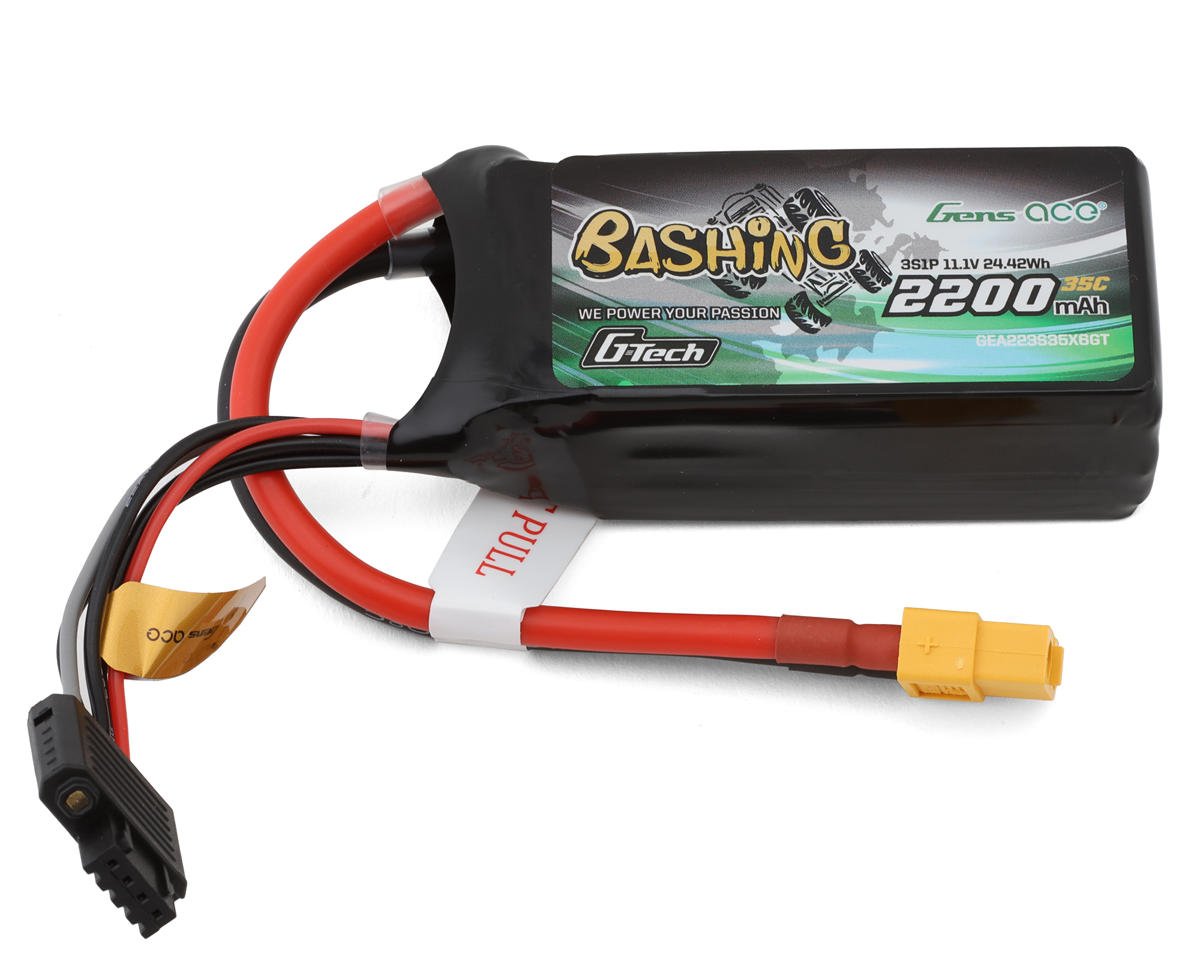 Gens Ace G-Tech Smart 3S Lipo Battery 35C (11.1V/2200mAh) (GEA223S35X6GT)