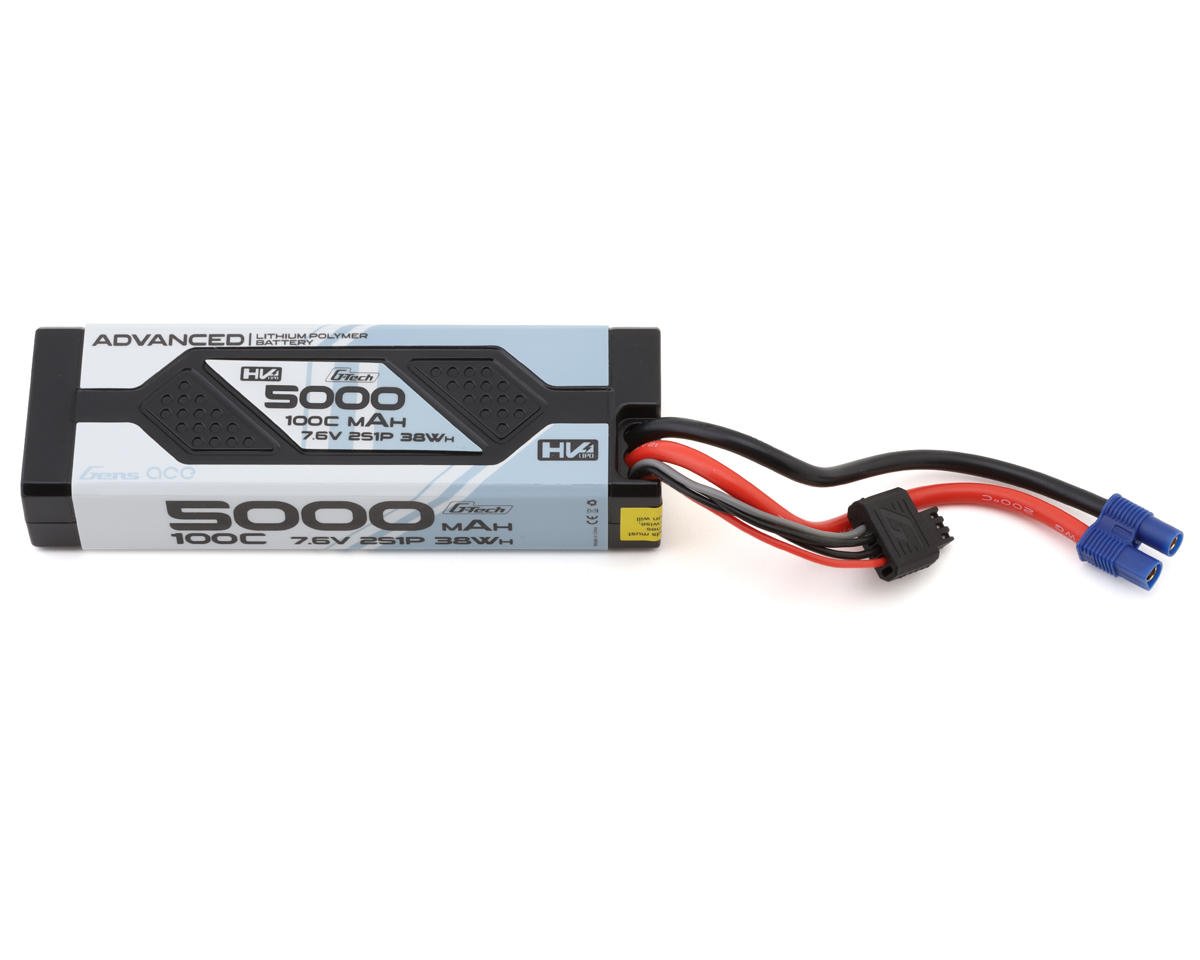 Gens Ace G-Tech Smart 2S LiHV Battery 100C (7.6V/5000mAh) (GEA502S10E3GT)