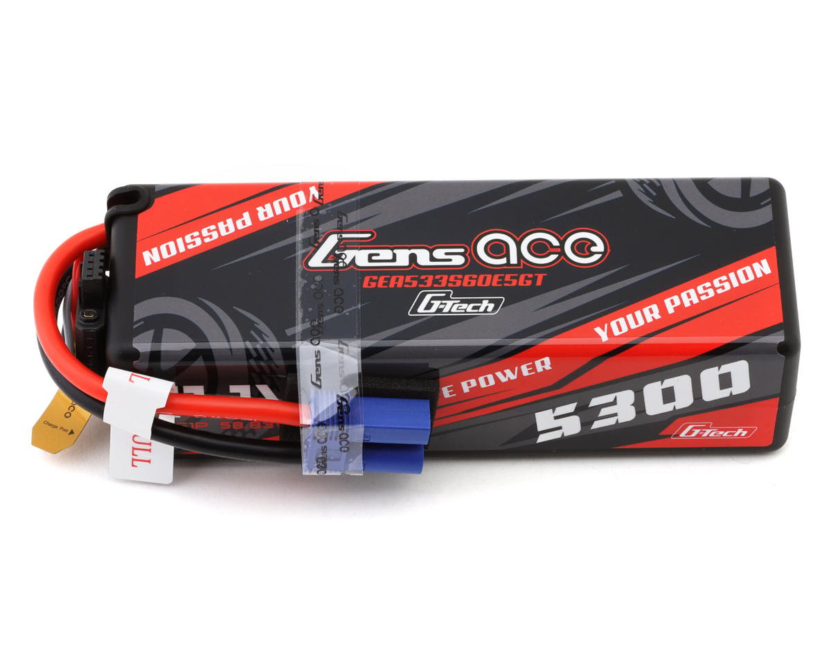 Gens Ace G-Tech Smart 3S LiPo Battery 60C (11.1V/5300mAh) w/EC5 Connector (GEA533S60E5GT)
