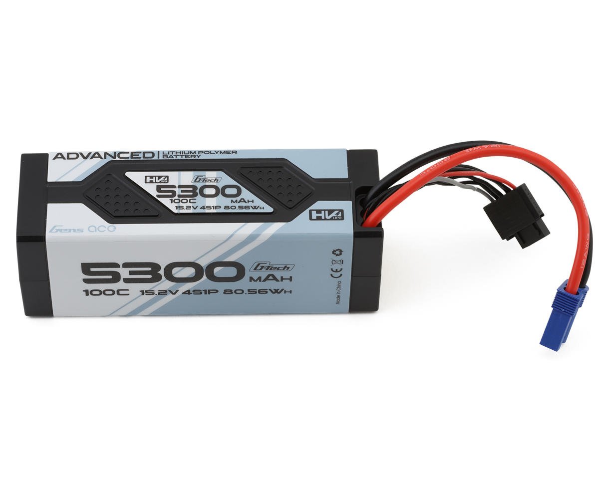 Gens Ace G-Tech Advanced Smart 4S LiHV Battery 100C (15.2V/5300mAh) (GEA534S10E5GT)