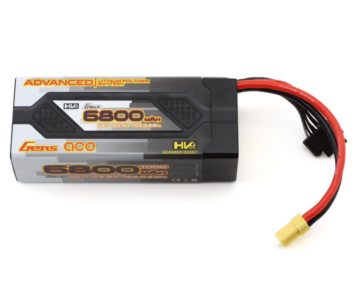 Gens Ace G-Tech Advanced Smart 6S LiHV Battery 100C (22.8V/6800mAh) (GEA686S10E5GT)