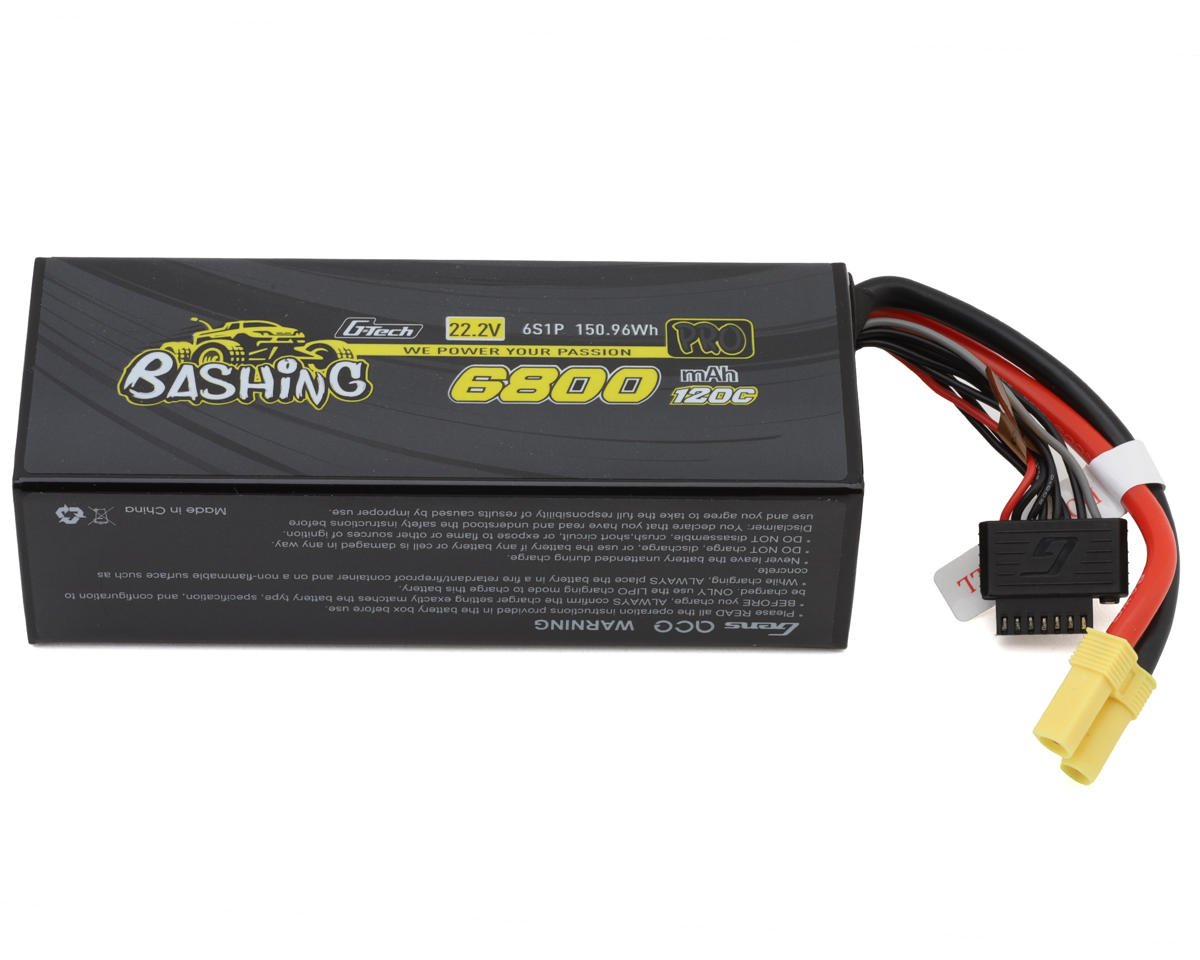 Gens Ace G-Tech Smart 6S Bashing Series Hardcase LiPo Battery 120C (GEA686S12E5GT)