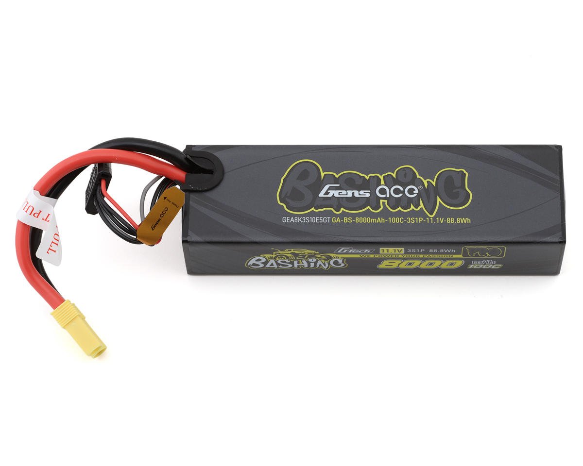 Gens Ace Bashing Pro G-Tech Smart 3S LiPo Battery 100C (11.1V/8000mAh) (GEA8K3S10E5GT)