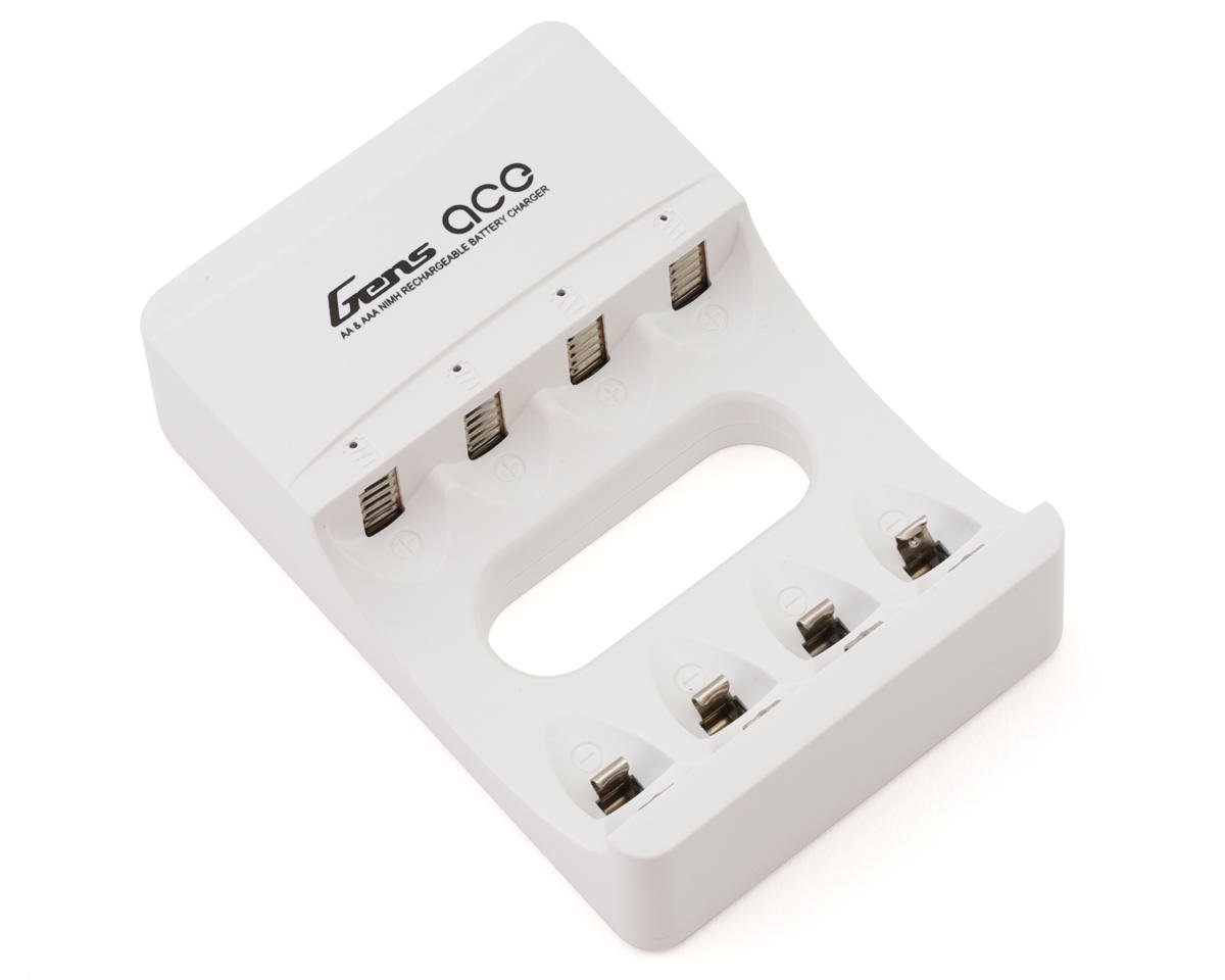 Gens Ace AA & AAA Battery Charger (4 Slots) (NiMH/NiCD) (GEAC704A2)