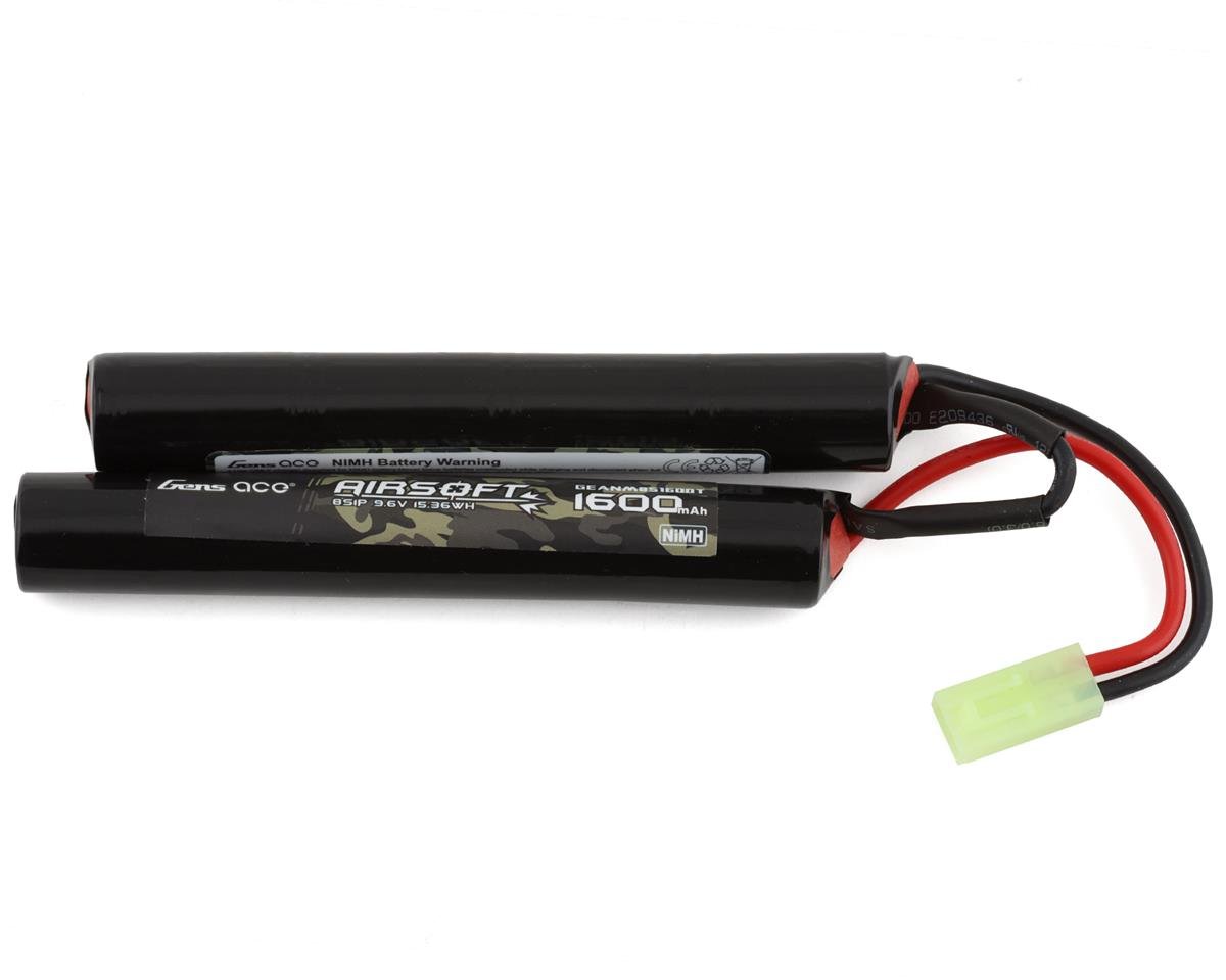 Gens Ace Airsoft Nunchuck NiMH Battery (9.6V/1600mAh) (GEANM8S1600T)