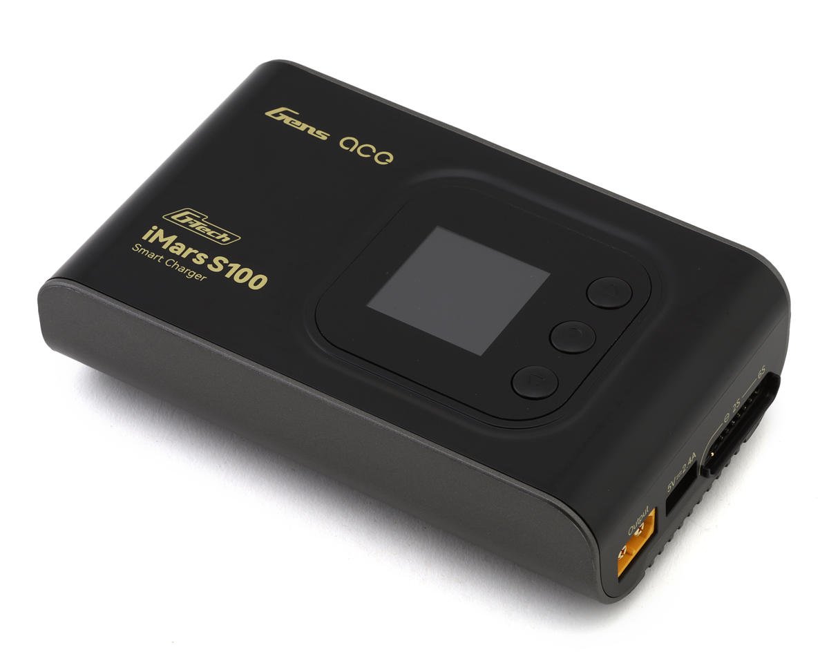 Gens Ace IMars S100 G-Tech Smart AC Balance Battery Charger (6S/10A/100W) (GEAS100-UB)