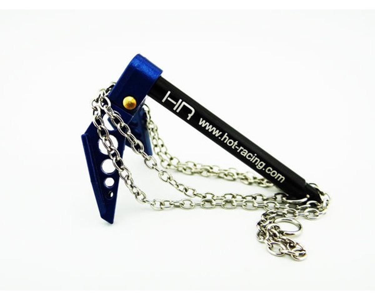 Hot Racing 1/10 Portable Fold Up Winch Anchor (Blue/Black) (HRAACC838F06)