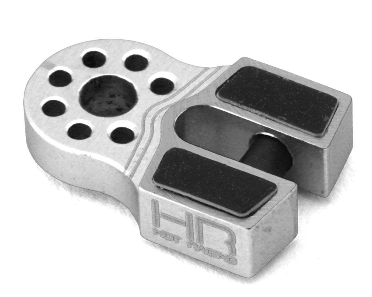 Hot Racing Aluminum Winch Flat Link Block (Silver) (HRAACC839F08)
