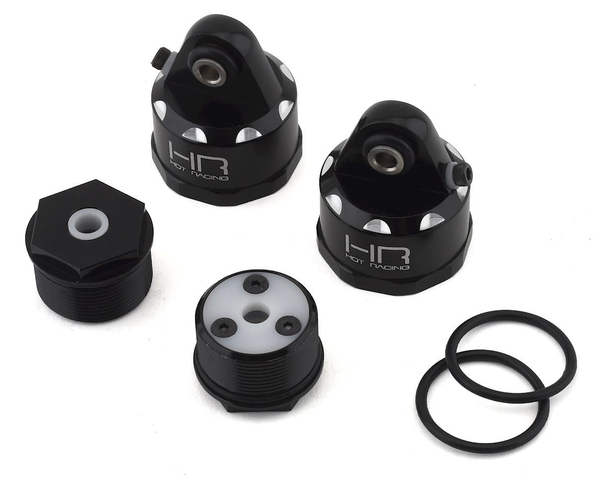 Hot Racing Kraton/Outcast 8S Aluminum Bleeder Shock Cap & Cartridge Set (2) (HRAAFE156AX01)