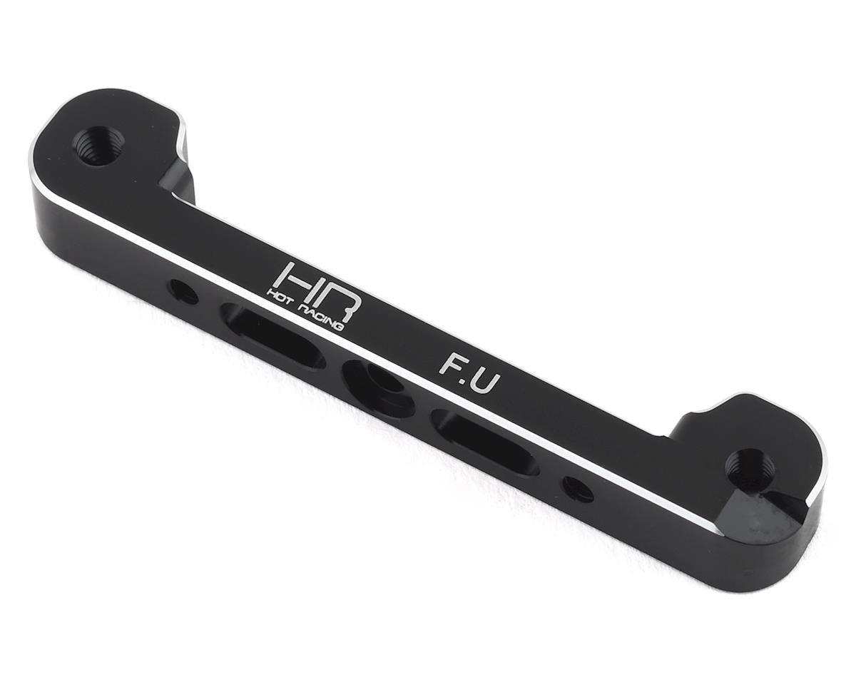 Hot Racing Arrma 1/8 Aluminum Front Upper Suspension Arm Mount (Black) (HRAAON08FU01)